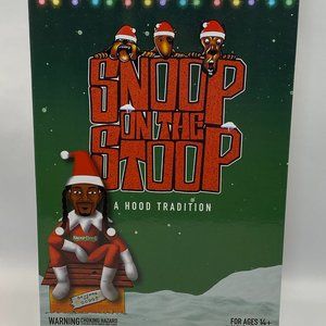 Snoop on the Stoop A Hood Tradition 12” Snoop Dogg Christmas Red Plush Figurine